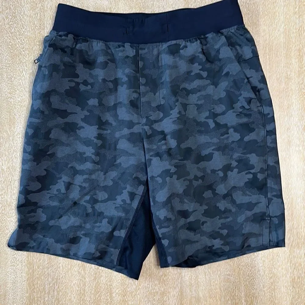 Lululemon T.H.E. Short *Linerless Mesh Camo 9